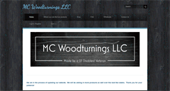 Desktop Screenshot of mcwoodturnings.com